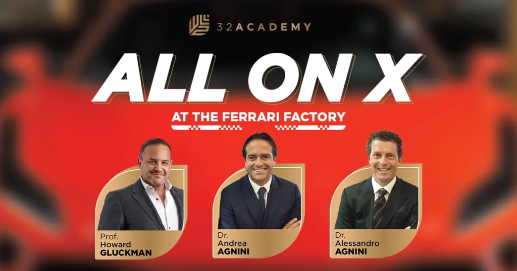 All on X at the Ferrari Factory 1