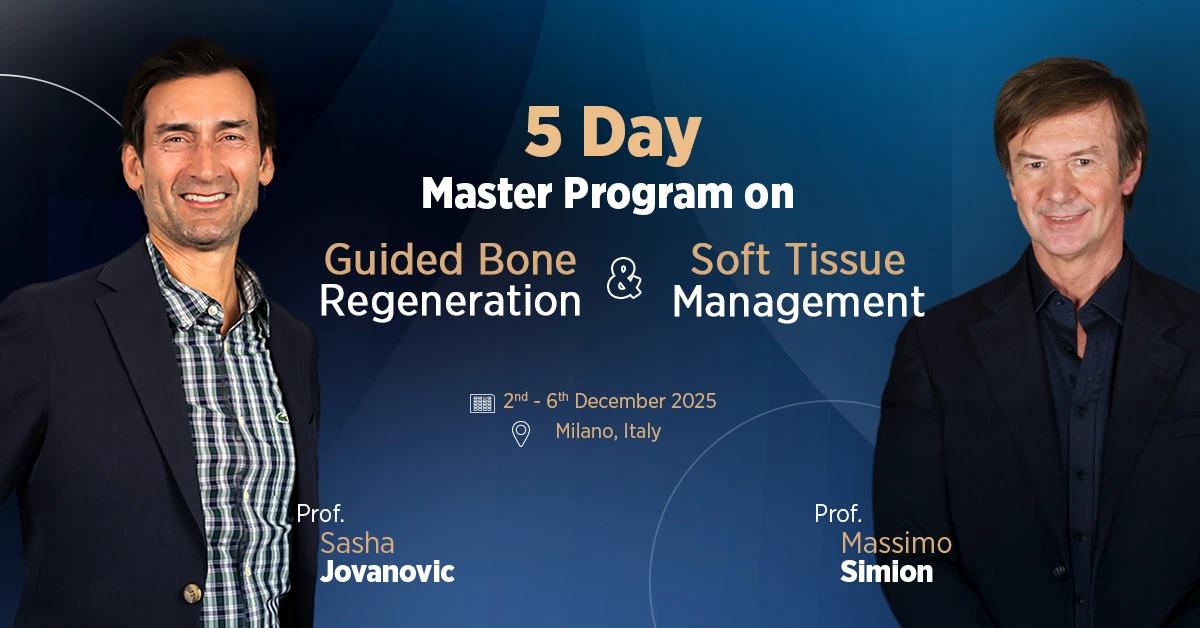 The 5 Day Master Program On Guided Bone Regeneration & Soft Tissue Management 1200×628