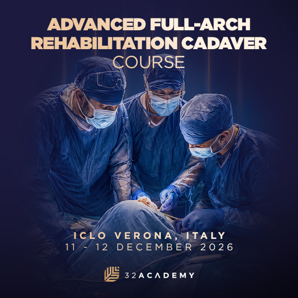 Advanced Full Arch Rehabilitation Cadaver Course Banner 600x600